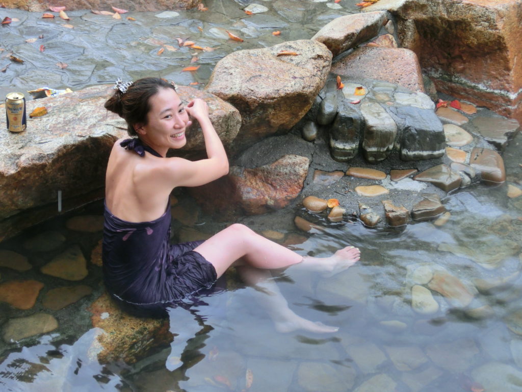 Deep Mountain Hot Spring River – Onsen